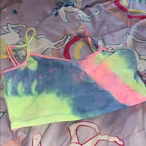 Colorful crop top